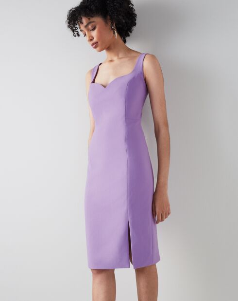 Adèle lavendelfarbenes Kleid