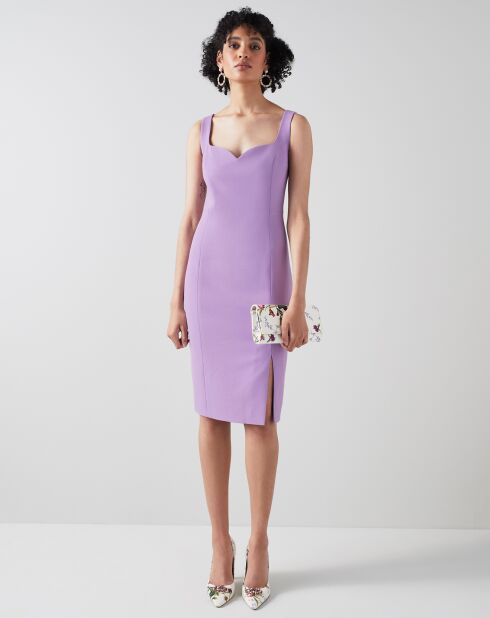 Adèle lavendelfarbenes Kleid