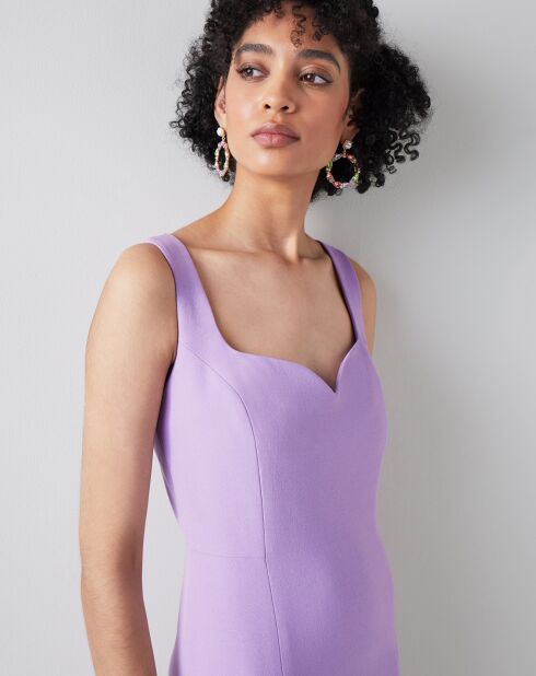 Adèle lavendelfarbenes Kleid