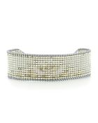 Zilveren Nude Romane Armband Miyuki Pearl wit/zilver