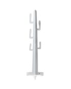 Porte-manteau mexico blanc - 42x42x160 cm