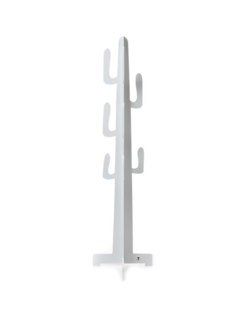 Porte-manteau mexico blanc - 42x42x160 cm