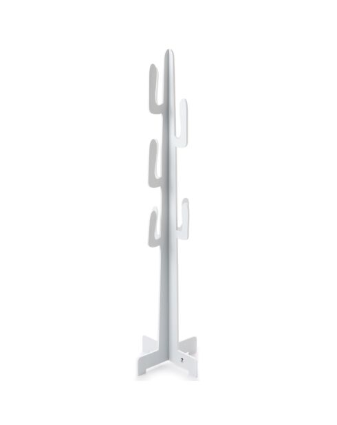 Porte-manteau mexico blanc - 42x42x160 cm