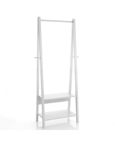 Portant delia blanc - 180x66x39 cm