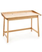 Bureau console henny chêne - 80x113x60 cm