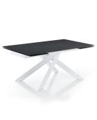 Table à rallonge giuki 2 noire - 75x90x160/200/240 cm