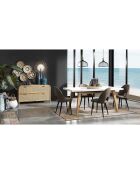 Table à rallonge joker 130 chêne - 78x80x130/165/200/235/270 cm