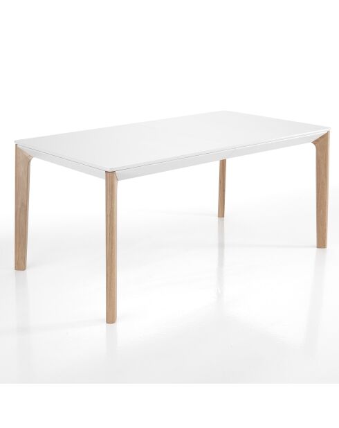 Table à rallonge varm chêne - 75x90x160/200/240 cm