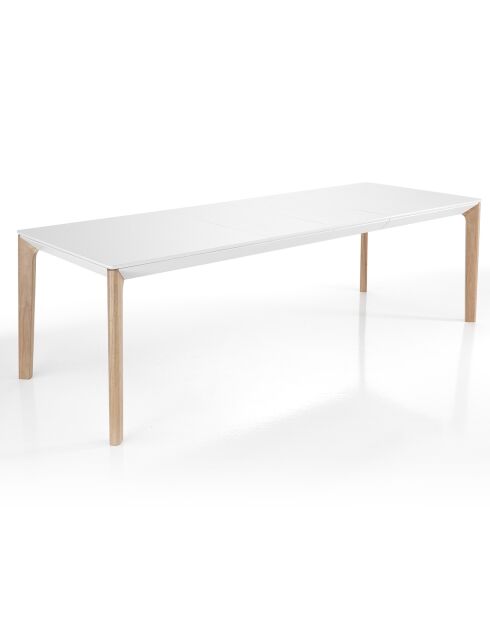 Table à rallonge varm chêne - 75x90x160/200/240 cm