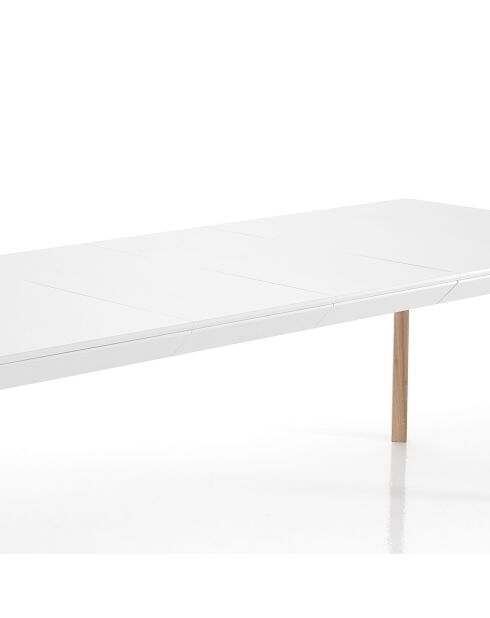 Table à rallonge varm chêne - 75x90x160/200/240 cm