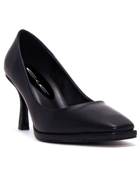 Escarpins Justine noirs - Talon 9 cm