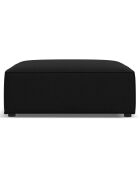 Pouf Jodie noir - 102x80x40 cm