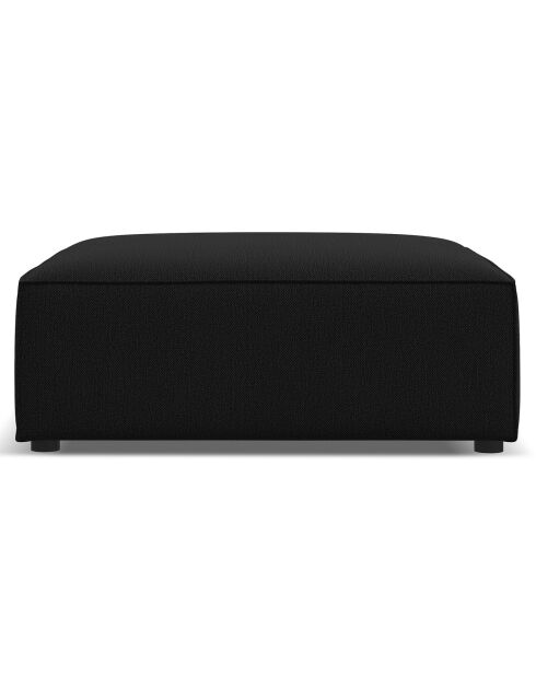 Pouf Jodie noir - 102x80x40 cm