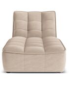 Chaise Longue Moni beige - 172x83x91 cm