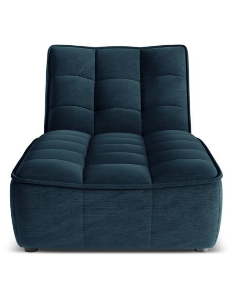 Chaise Longue Moni bleue - 172x83x91 cm