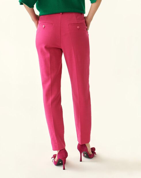 Pantaloni Jani rosa