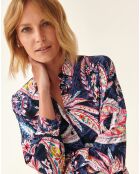 Marineblauw Trikiti shirt