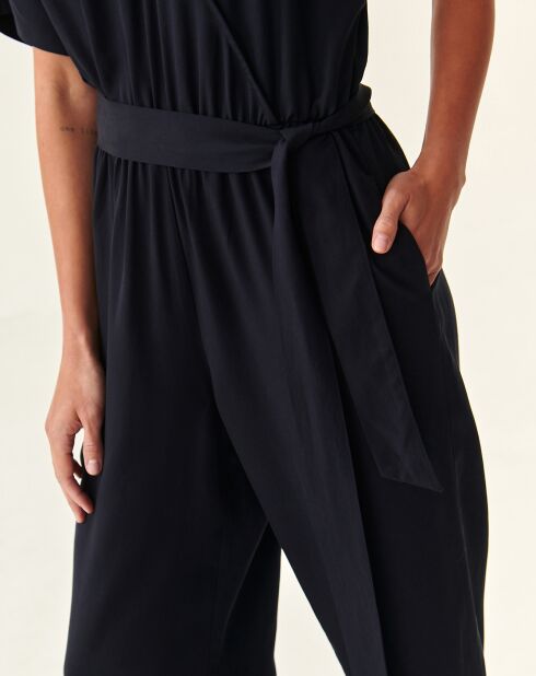 Katalin marineblauwe jumpsuit