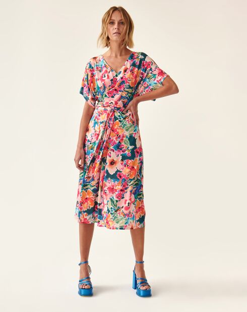 Mehrfarbiges Milenno-Kleid