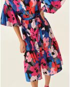 Marineblauwe jurk Cloti