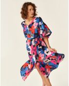 Marineblauwe jurk Cloti