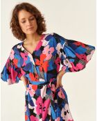 Marineblauwe jurk Cloti