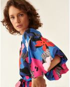 Marineblauwe jurk Cloti