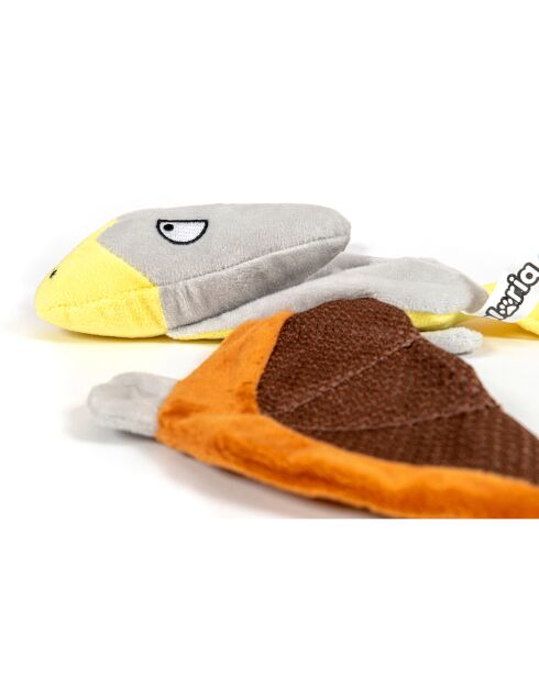 Peluche pour chien Petry avec son multicolore