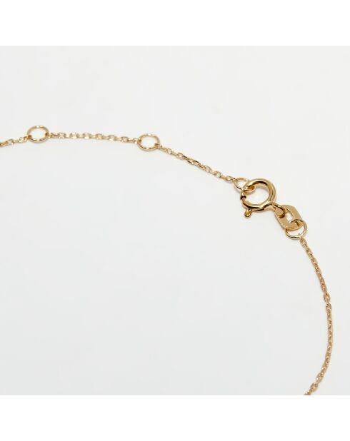 Bracelet Rita Diamants 0.045 ct or jaune