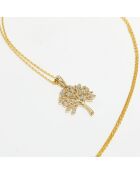 Pendentif Maxine Diamants 0.04 ct or jaune