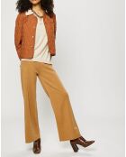 Blouson court matelassé collection EDC by Esprit camel