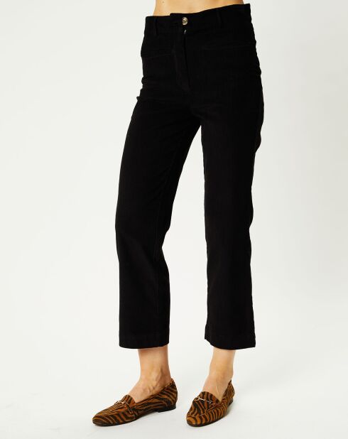 Schwarze Cordhose Ben
