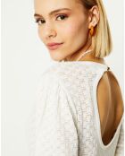 Jersey calado blanco Augusto