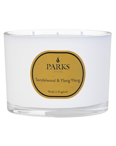 Bougie parfumée Vintage Aromatherapy Bois de Santal & Ylang Ylang - 3 mèches 50h