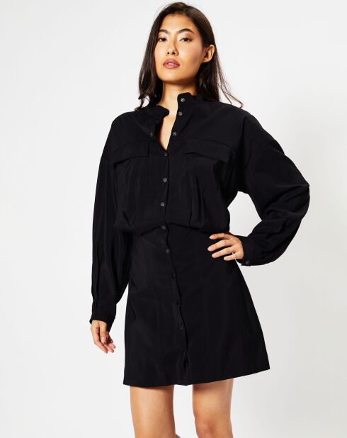 Atila schwarzes Hemdkleid