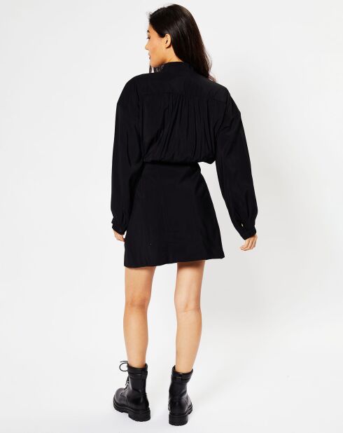 Atila schwarzes Hemdkleid