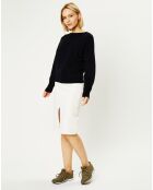 Pull 100% Cachemire Zora col bateau noir