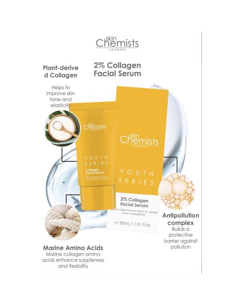 Sérum facial de colágeno - 30 ml