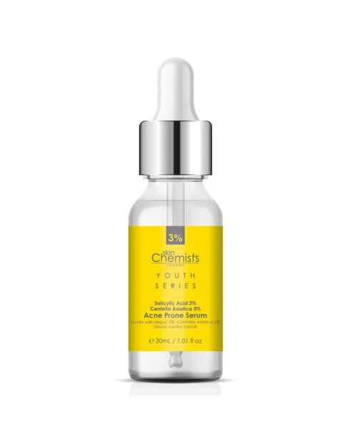 Serum für Aknehaut mit 2% Salicylsäure und 3% Centella Asistica - 30 ml