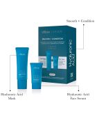 Hyaluronzuurmasker + serumset - 2 stuks