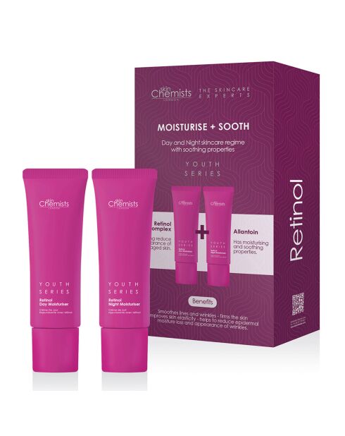 Coffret Crème de Jour + Crème de Nuit au Rétinol - 2 pièces