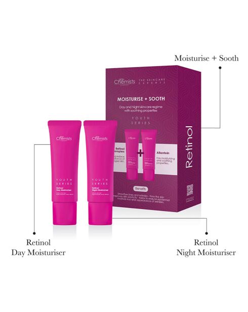 Coffret Crème de Jour + Crème de Nuit au Rétinol - 2 pièces