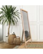 Miroir sur pied Cheval naturel - 45x145 cm