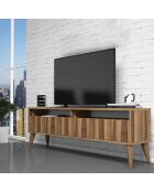 Meuble TV Best noyer - 150x30x50 cm