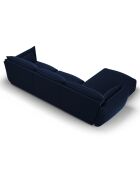 Canapé d'angle Gauche Velours Clau 4 Places bleu roi - 300x166x85 cm