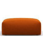 Pouf Velours Clau terracotta - 100x80x36 cm
