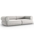 Canapé Modulaire Lily 3 Places gris clair - 234x105x74 cm