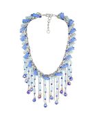 Collier Skyline argenté/bleu ciel