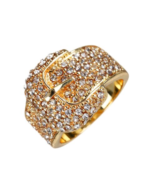 Bague Ciagal doré/blanc