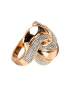 Bague Cyclane doré/argenté